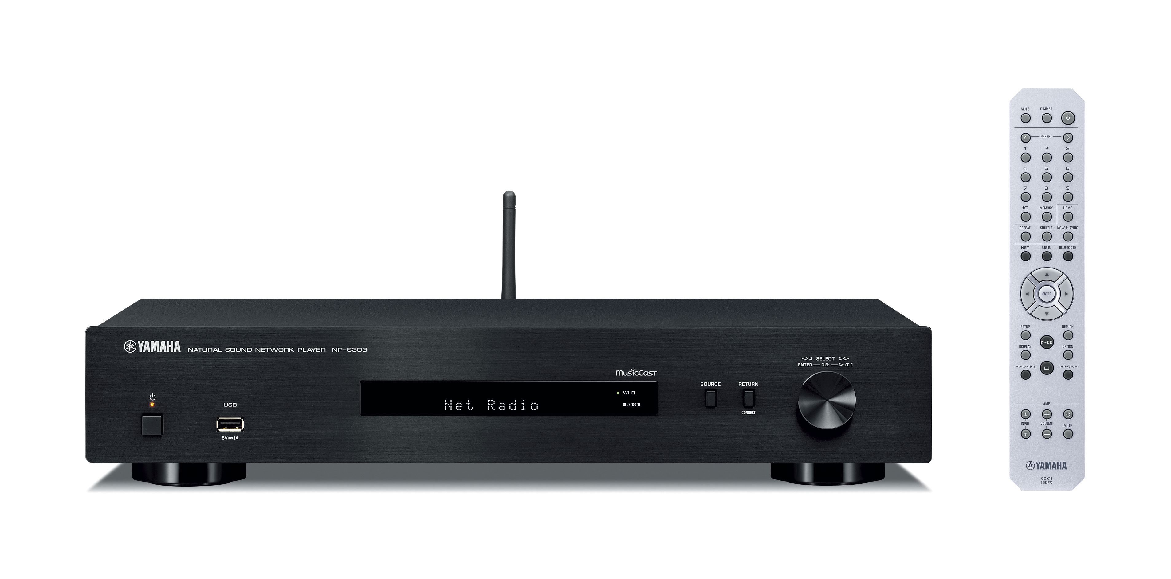 Yamaha presenteert NP-S303 - een HiFi-netwerkplayer met MusicCast